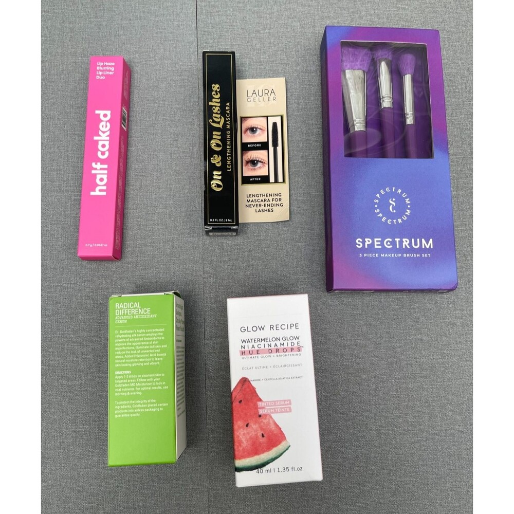 $159 Beauty Products Lot Premium High End Makeup Skincare Cosmetics Bundle #1